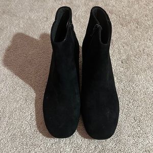 Clarks suede dress bootie 7